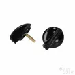 Bouton d'interrupteur essuie glace / de phare bakélite, noir (paire) YOUNG PARTS 0636-935 - Visuel 1