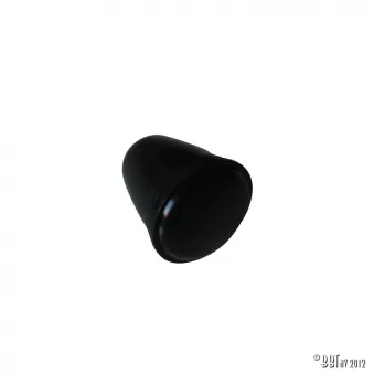Bouton d'interrupteur de phare/choke/cendrier 5mm - noir YOUNG PARTS 0636-950