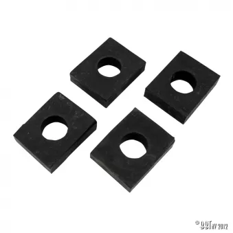 Caoutchoucs entre carrosserie et châssis, 10mm YOUNG PARTS 0704-1