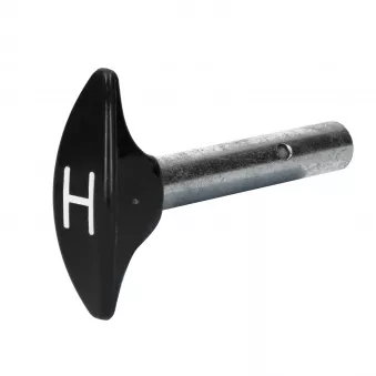 Manette de chauffage noir YOUNG PARTS 0729-050