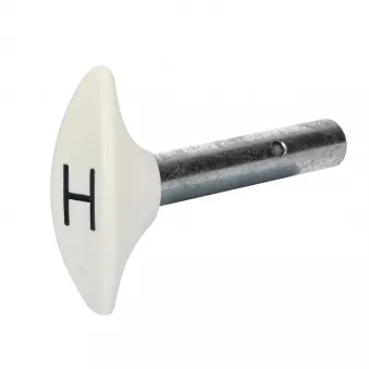Manette de chauffage blanche YOUNG PARTS 0729-055