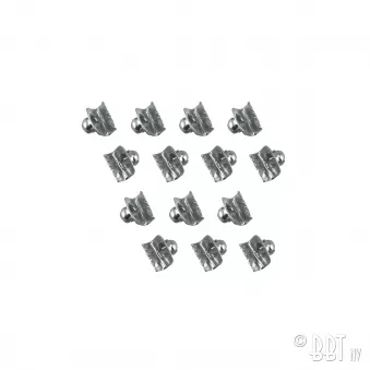 Clips pour lêche-vitre intérieur, 14 pièces, (2 côtés) YOUNG PARTS 0759-11