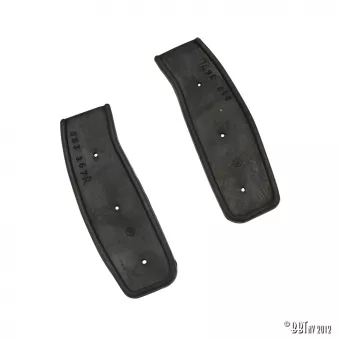 Caoutchouc de montant de porte, coupé, par paire YOUNG PARTS 0759-165