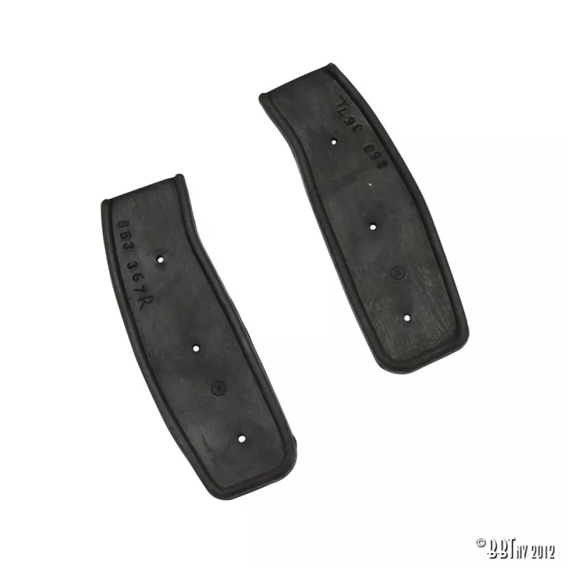 Caoutchouc de montant de porte, coupé, par paire YOUNG PARTS 0759-165