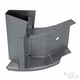 Pièce réparation en bas montant de porte (20cm) droite YOUNG PARTS 0891-013