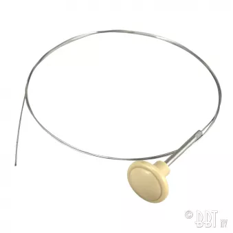 Cable de capots avant, bouton couleur ivoire YOUNG PARTS 0960-001