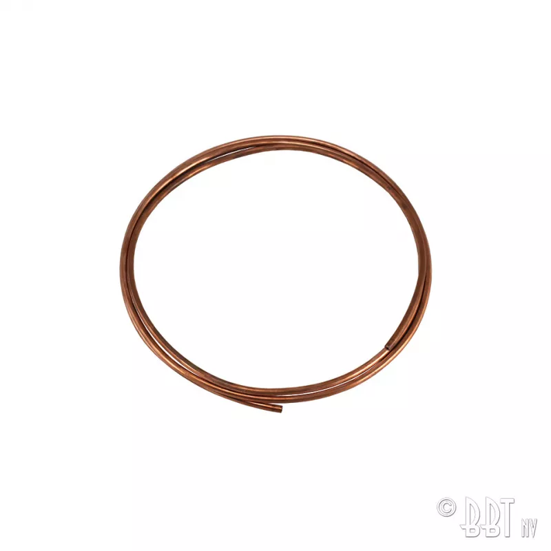 Tuyau essence cuivre 6 mm x 1, 2,50 mètre YOUNG PARTS 0976-000