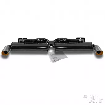 Echappement 'Dual Quiet pack' YOUNG PARTS 1017