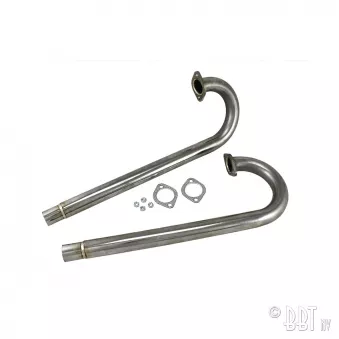 Tuyaux J, 38mm, Vintage Speed, inox YOUNG PARTS 1080-820