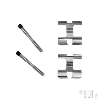 Kit montage plaquettes frein, ATE YOUNG PARTS 1247