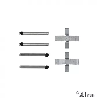 Kit montage plaquettes frein YOUNG PARTS 1247-01