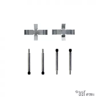 Kit montage plaquettes frein YOUNG PARTS 1247-4