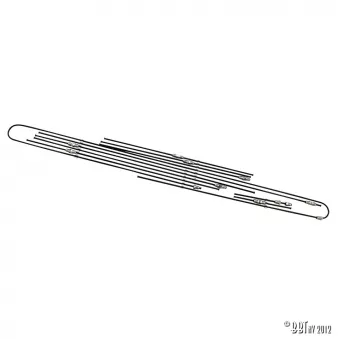 Kit tuyaux freins - sans servo YOUNG PARTS 1254-320