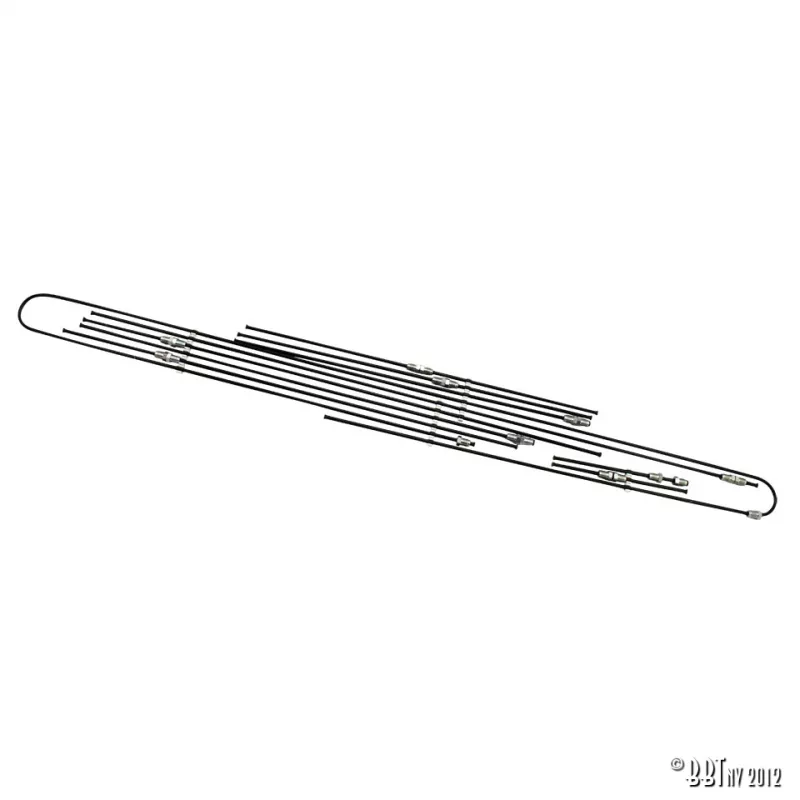 Kit tuyaux freins - sans servo YOUNG PARTS 1254-320