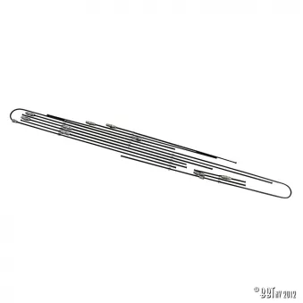 Kit tuyaux freins - sans servo YOUNG PARTS 1254-340