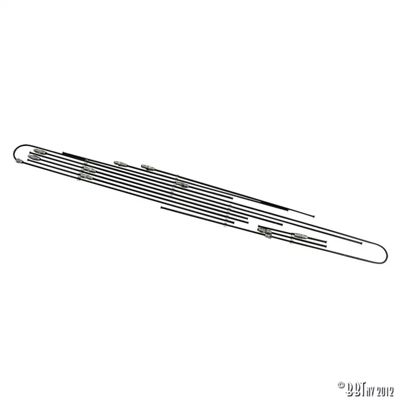 Kit tuyaux freins - sans servo YOUNG PARTS 1254-340