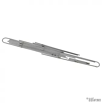 Kit tuyaux freins - sans servo YOUNG PARTS 1254-350