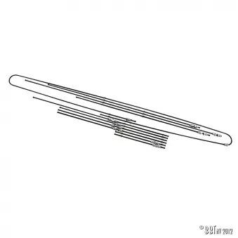 Kit tuyaux freins - sans servo YOUNG PARTS 1254-360