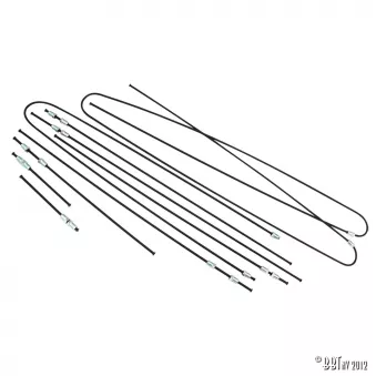 Kit tuyaux freins YOUNG PARTS 1254-500