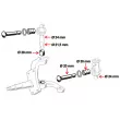 Kit remplacement pivot de suspension YOUNG PARTS 1337-500 - Visuel 2