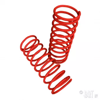 Ressorts suspensions 4-5 cm, abaissées, avec TüV YOUNG PARTS 1385