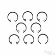 Clips axe piston 1300/1600cc - 22mm (8) YOUNG PARTS 1603-250 - Visuel 2