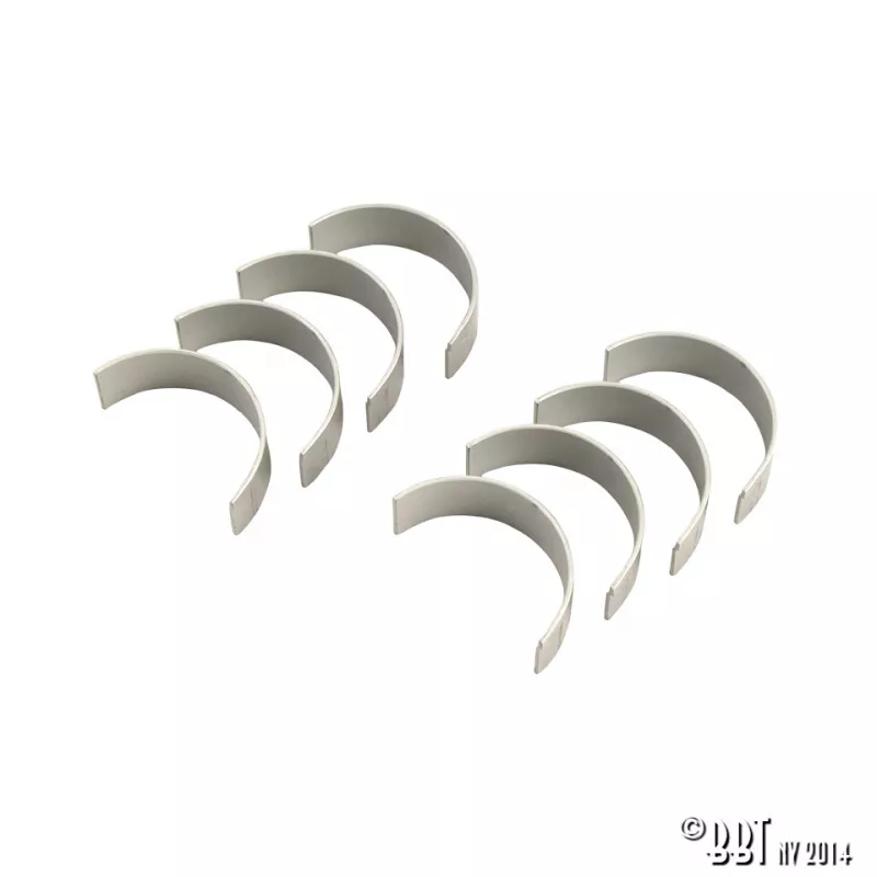 Coussinets de bielles, 25/30 cv, 0,50 YOUNG PARTS 1606-050