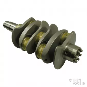 Vilebrequin à contrepoids course 84 mm, bielles Chevy, coussinet central VW YOUNG PARTS 1668-1