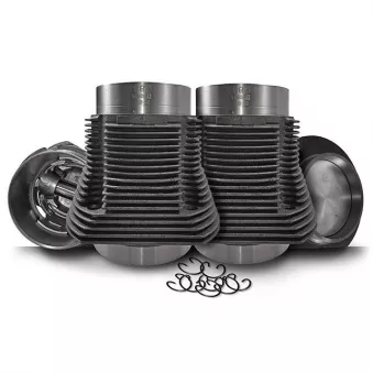 Kit piston et cylindre, forgé, haut 101,00 mm - bas 97,20 mm YOUNG PARTS 1703