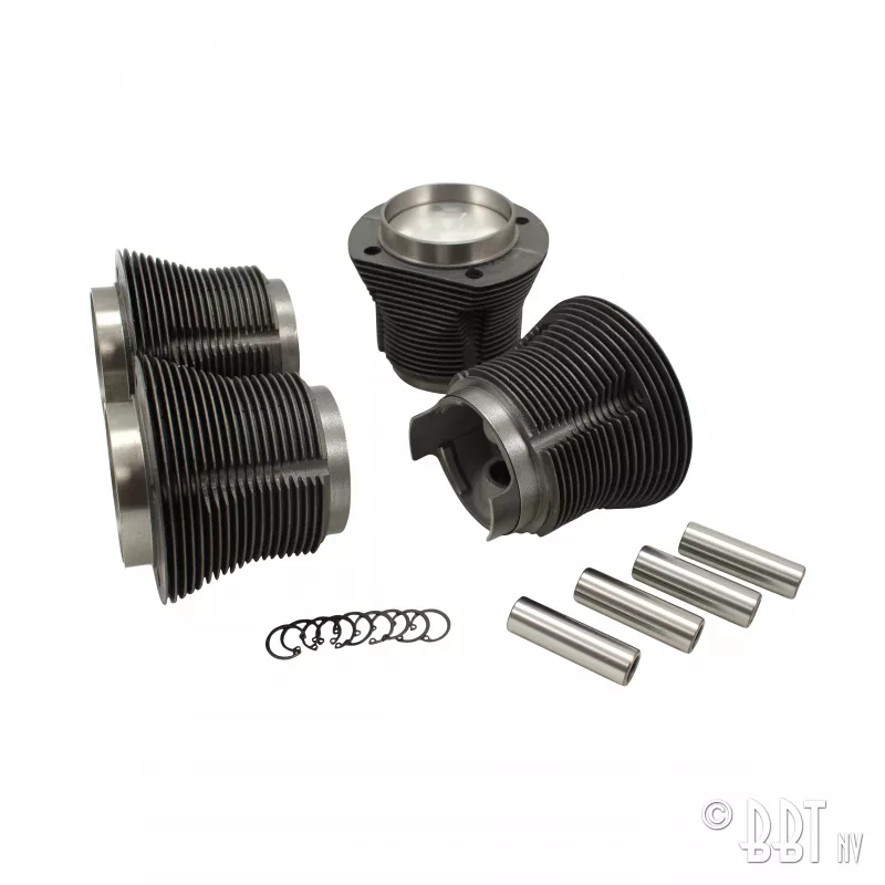 Kit piston et cylindre, non forgé, haut 94,00 mm - bas 90,00 mm YOUNG PARTS 1715-105