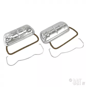 Cache culbuteurs d’origine chrome, avec clips, par paire YOUNG PARTS 1768