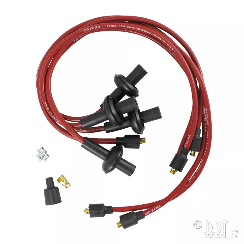 Câbles de bougies silicone - rouges YOUNG PARTS 2033