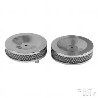 Filtre à air chromé, double carbu YOUNG PARTS 2159