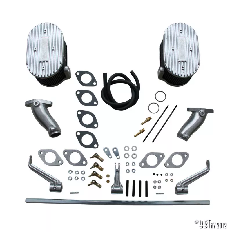 Pipes d’admission + tringlerie pour carburateurs ICT Type 1 simple admission YOUNG PARTS 2181-1