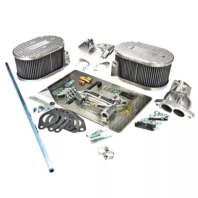 Pipes d’admission + tringlerie pour carburateurs ICT Type 1 double admission YOUNG PARTS 2181-2