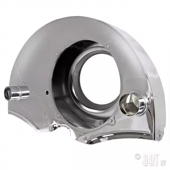 Soufflerie chrome avec chauffage sans radiateur d'huile YOUNG PARTS 2204