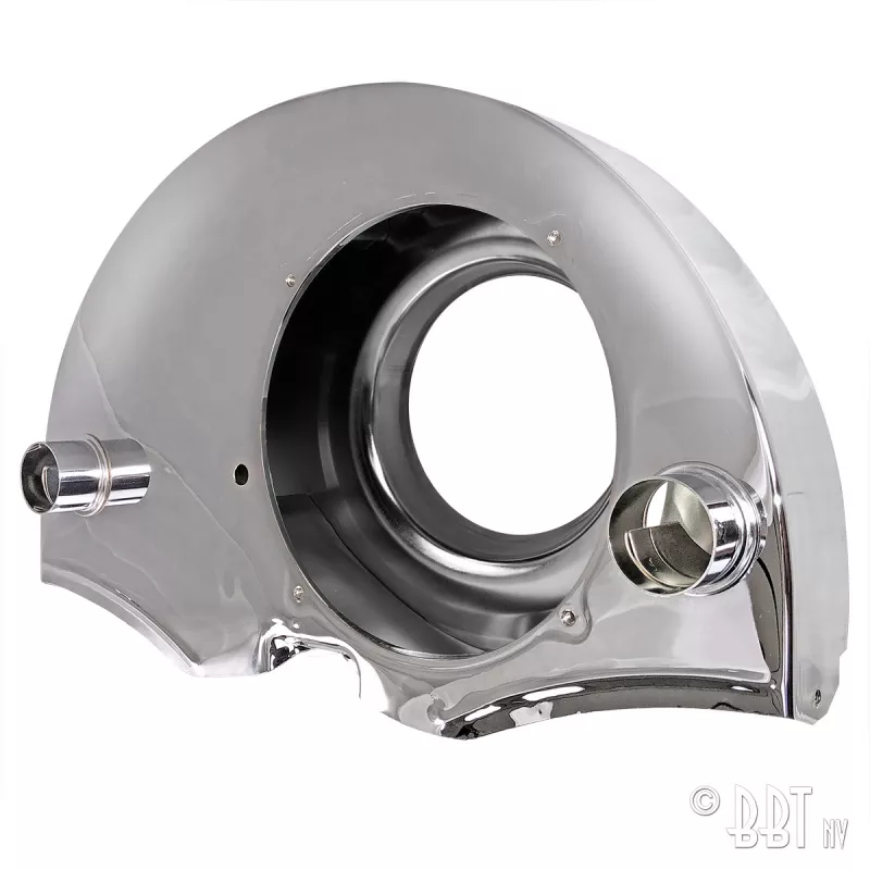 Soufflerie chrome avec chauffage sans radiateur d'huile YOUNG PARTS 2204