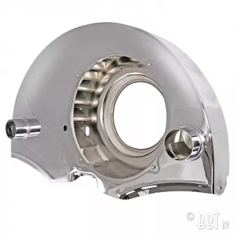 Soufflerie chrome avec chauffage avec radiateur d'huile YOUNG PARTS 2206