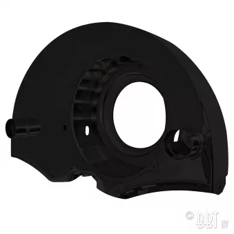 Soufflerie noire avec chauffage avec radiateur d'huile YOUNG PARTS 2206-1