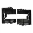 Couvre cylindres, double admission, noirs YOUNG PARTS 2210-3 - Visuel 2