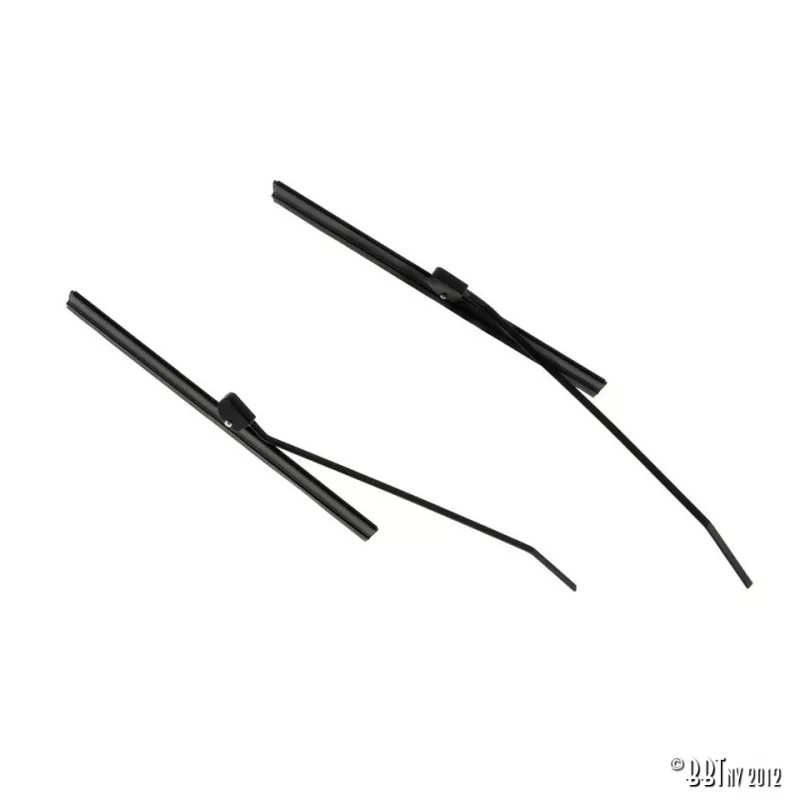 Balais essuie-glaces + bras, noirs, paire, 18.50cm YOUNG PARTS 2427-1