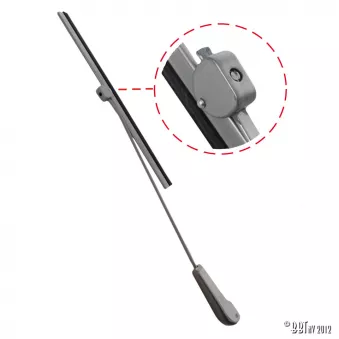 Bras et balai essuie-glace, argent, par côté YOUNG PARTS 2440-100