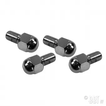 Boulons chromés 4 trous, 14 x 1.5, 4 pièces YOUNG PARTS 2582