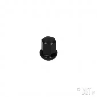 Ecrou(1) 911 noir alu YOUNG PARTS 2584