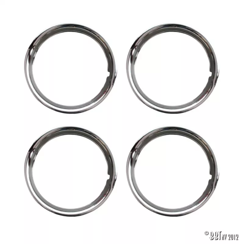 Cercles de jantes extérieur 14 inch, Inox YOUNG PARTS 2595-14