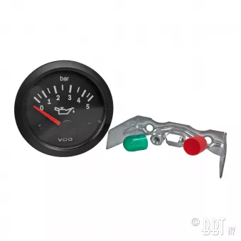 Manomètre pression d'huile VDO "VISION", 5bar (52 mm) YOUNG PARTS 2600-500