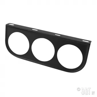 Support de montage pour 3 instruments, 52 mm, noir YOUNG PARTS 2602-903