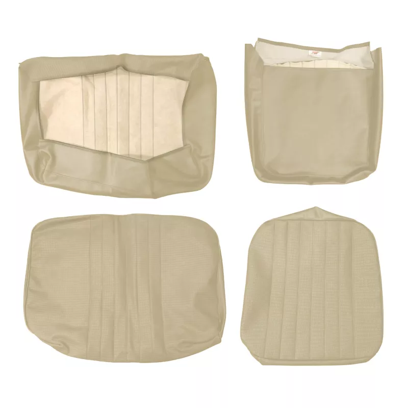 Housse de siège avant beige 1/3 2/3 - basket weave (lignes verticales) YOUNG PARTS 3165-511