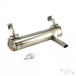 Echappement 25/30cv, Vintage Speed, sortie simple avec préchauffage, inox YOUNG PARTS 3280-050 - Visuel 1