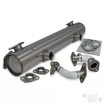 Echappement - Vintage Speed Classic Look - avec préchauffage, inox YOUNG PARTS 3280-100